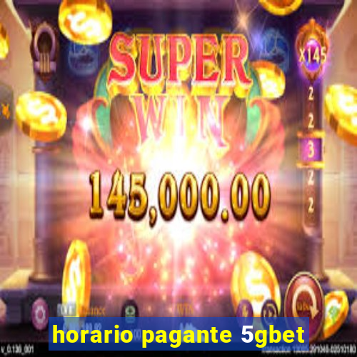 horario pagante 5gbet